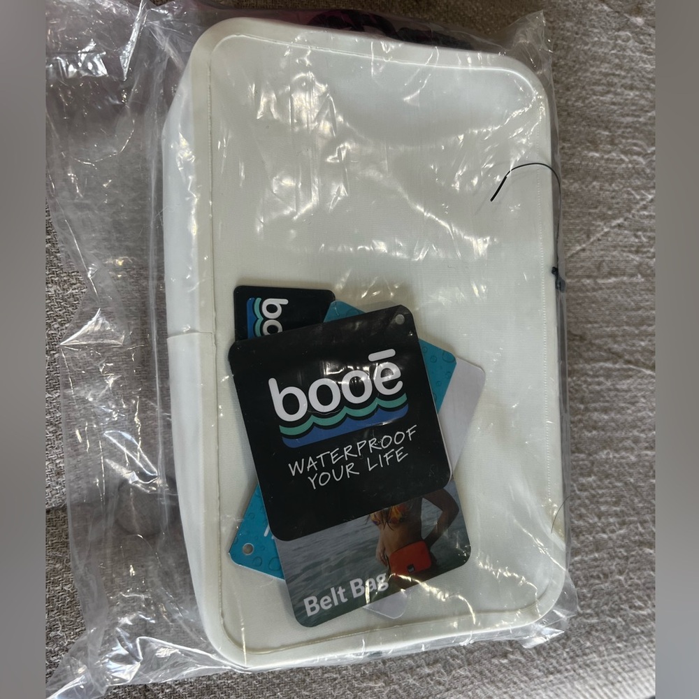 Booe white Waterproof Belt Bag New!